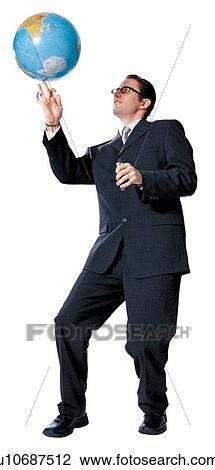 white background, playful, expression, well dressed, globe, clipping path View Large Photo Image Stock Image - white background, playful, expression, well dressed, globe, clipping path. Fotosearch