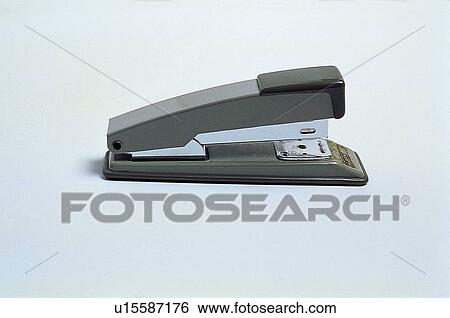 stapler, stationery View Large Photo Image Stock Photograph - stapler, stationery. Fotosearch