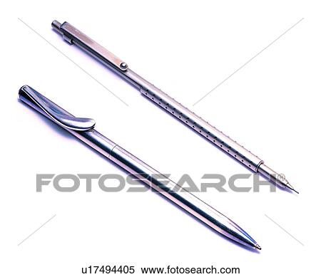 stationery, mechanical pencil, pen View Large Photo Image Stock Photography - stationery, mechanical pencil, pen. Fotosearch