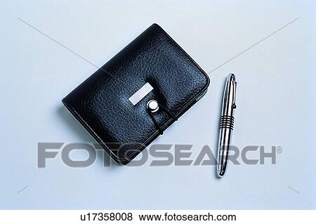 stationery, organizer, pen, notebook View Large Photo Image Stock Photo - stationery, organizer, pen, notebook. Fotosearch