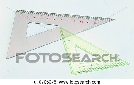 stationery, triangle View Large Photo Image Stock Photo - stationery, triangle. Fotosearch