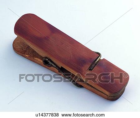 Stock Photo - stationery, wood. Fotosearch