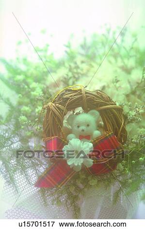 Stock Photo - decoration, animal, bear, toy, object, life. Fotosearch