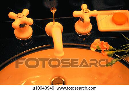 decoration, tap, soap, plant, sink, bathroom, soap dish View Large Photo Image Stock Photo - decoration, tap, soap, plant, sink, bathroom, soap dish. Fotosearch