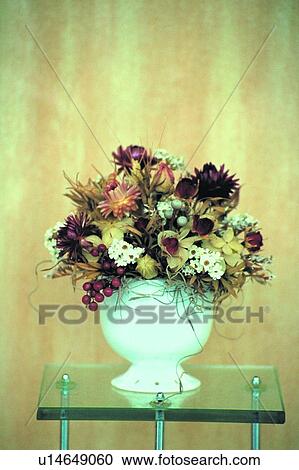 Stock Image - life, plant, vase, decoration, object, flower. Fotosearch