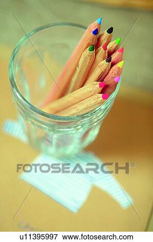 Stock Photo - , object, decoration, life, pencil, glass. Fotosearch