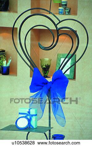 Stock Photo - silk scarf, stand, life, decoration, object. Fotosearch