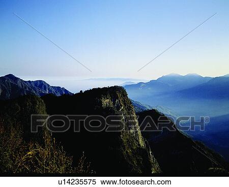Stock Photography - Clear Sky, Panorama & Business & Industry, Business, Day, Extreme Terrain. Fotosearch