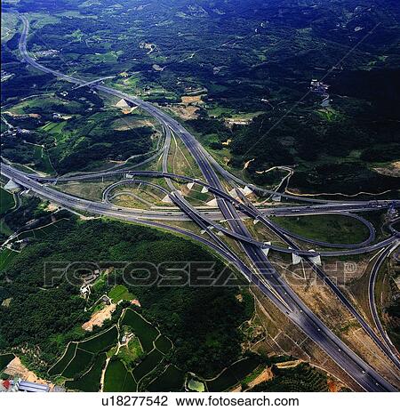 Panorama & Business & Industry, Curve, Square, Tree, Industry, Connection, Aerial View View Large Photo Image Stock Image - Panorama & Business & Industry, Curve, Square, Tree, Industry, Connection, Aerial View. Fotosearch