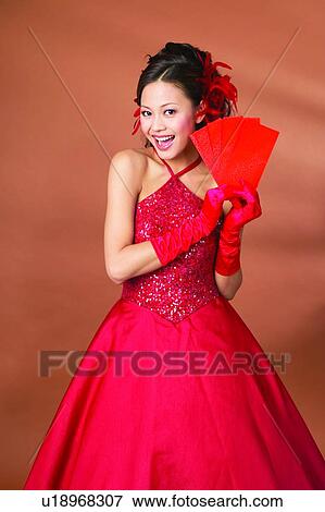 Stock Photo - Black Hair, Brown, Blank, Asian Ethnicity. Fotosearch