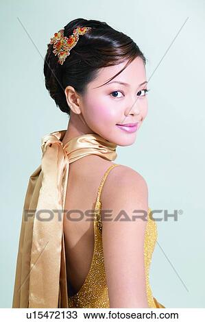 Black Hair, Dress, Close-Up, Asian Ethnicity View Large Photo Image Stock Image - Black Hair, Dress, Close-Up, Asian Ethnicity. Fotosearch