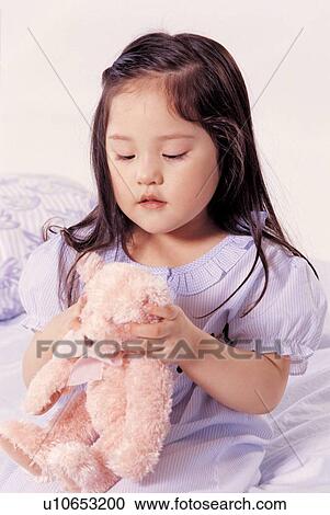care, looking down, 5-6 years, love, stuffed toy, playing View Large Photo Image Stock Image - care, looking down, 5-6 years, love, stuffed toy, playing. Fotosearch