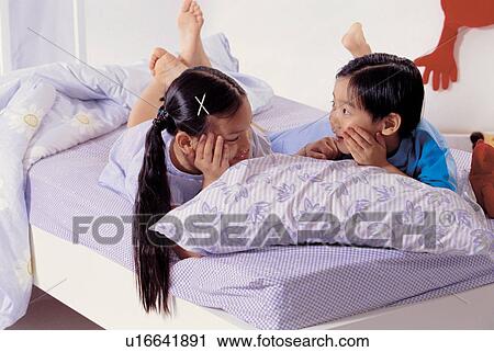child, 7-8 years, happy, playful, sister View Large Photo Image Stock Image - child, 7-8 years, happy, playful, sister. Fotosearch
