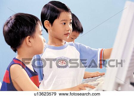 culture, young, in a row, black hair, children, group of people View Large Photo Image Stock Photo - culture, young, in a row, black hair, children, group of people. Fotosearch