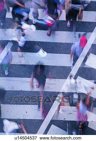 Stock Photo - city, transportation, rush, hour, people. Fotosearch