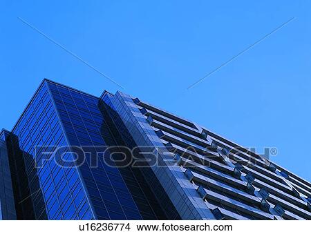 Picture - city, transportation, skyscraper, window, rush. Fotosearch