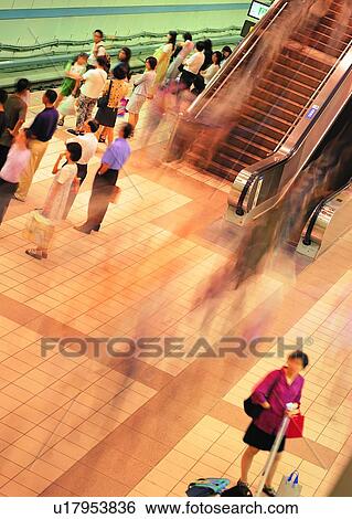 standing, people, subway, city, hour View Large Photo Image Stock Photograph - standing, people, subway, city, hour. Fotosearch