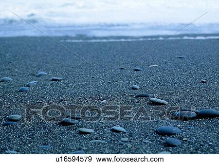 Stock Photo - ocean, coast, shore, scenery, sea, sand. Fotosearch