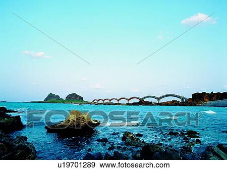 Stock Photo - ocean, sky, rock, coast, scenery, cloud. Fotosearch