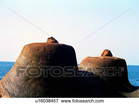 rock, ocean, sky, coast, scenery, sea View Large Photo Image Stock Photo - rock, ocean, sky, coast, scenery, sea. Fotosearch