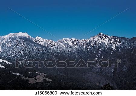Stock Image - Blue, Clear Sky, Day, Landscape. Fotosearch