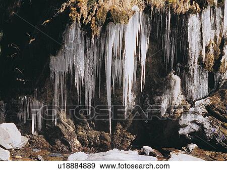 Day, Frozen, Frozen Water, Ice View Large Photo Image Stock Photo - Day, Frozen, Frozen Water, Ice. Fotosearch