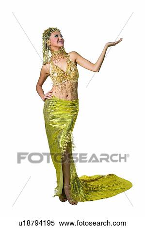 Beauty, Glamour, Standing, Young Adult, Cut Out View Large Photo Image Stock Photography - Beauty, Glamour, Standing, Young Adult, Cut Out. Fotosearch