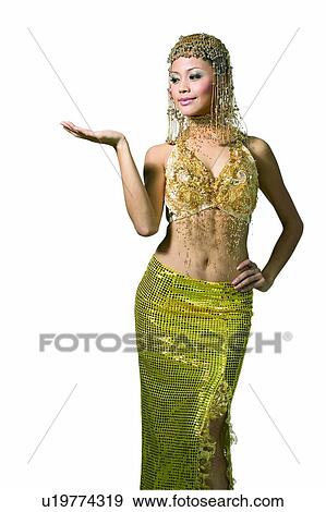 Stock Photo - Belly Button, Clipping Path, Asian Ethnicity. Fotosearch