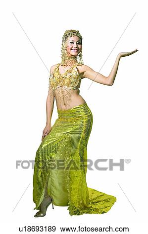 Stock Photo - Glamour, Japanese Ethnicity, Headdress, Costume, Posing. Fotosearch