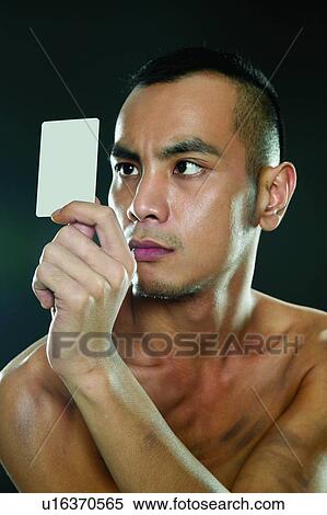 Bare Chest, Black Background, Asian Ethnicity View Large Photo Image Stock Photography - Bare Chest, Black Background, Asian Ethnicity. Fotosearch