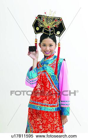 Stock Photography - Close-Up, Earring, Asian Ethnicity. Fotosearch