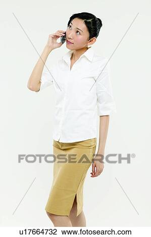 Stock Image - Black Hair, Chinese Ethnicity, Businesswoman, Asian Ethnicity. Fotosearch