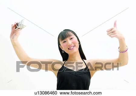 Stock Image - Communication, Cheerful, Bangles, Good News, Leisure Activity, Memories. Fotosearch