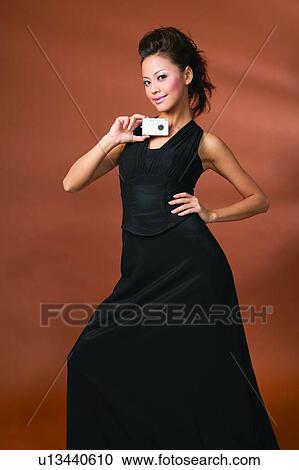 asian evening wear