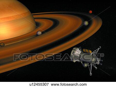 Stock Photo - future, rocket, dark, satellite, technology, spacecraft, mysterious. Fotosearch