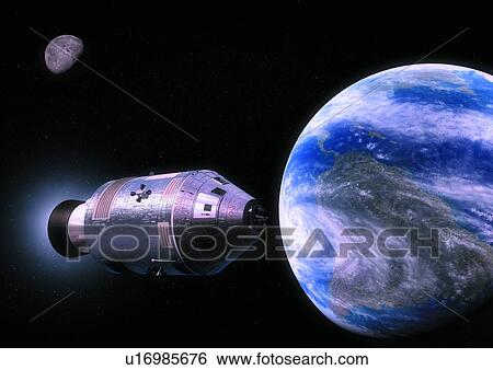 Stock Photograph - universe, cosmos, space, outer space, dark, advance, adventure. Fotosearch