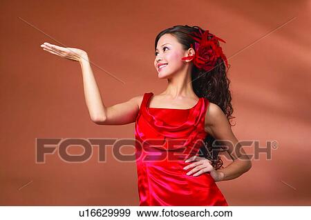 Stock Photo - Black Hair, Close-Up, Casual Clothing, Asian Ethnicity. Fotosearch