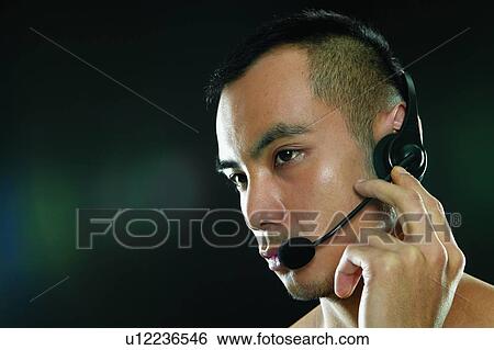 Lifestyles, Spirit Signals, Headset, Young Adult View Large Photo Image Stock Photograph - Lifestyles, Spirit Signals, Headset, Young Adult. Fotosearch