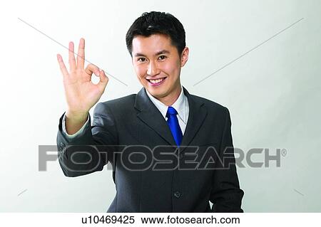 Stock Photography - Looking At Camera, Perfection, Communication, Signals, Spirit, Agreement. Fotosearch