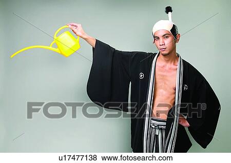 Stock Photo - Spirit, Casual Clothing, Standing, Portrait, Utility. Fotosearch