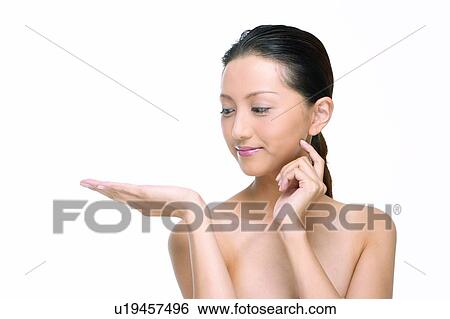 Stock Photograph - Spirit Signals, Black Hair, Spirit, Asian Ethnicity. Fotosearch