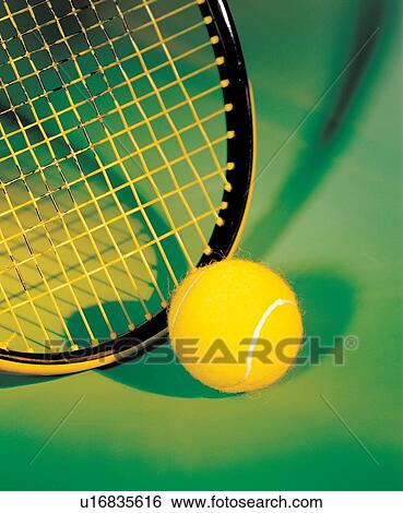 Stock Photograph - detail, texture, indoor, round, racket, display. Fotosearch