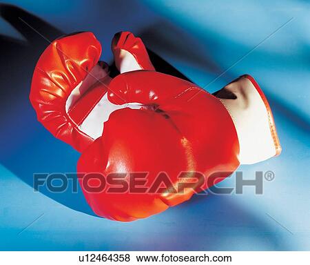 Stock Photo - fighting, sports gear, close-up, recreation, game, gloves. Fotosearch