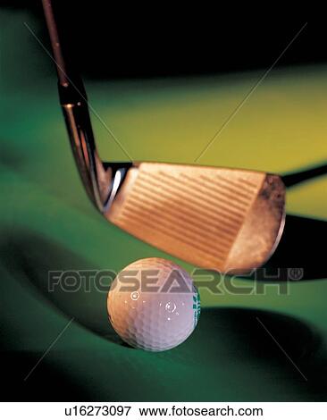 Stock Photo - sports, ball, golf, object, pattern, golf club. Fotosearch