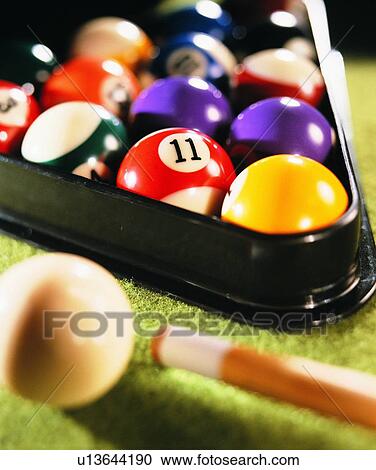 sporting good, close up, billiards, pool, rack, colorful View Large Photo Image Stock Image - sporting good, close up, billiards, pool, rack, colorful. Fotosearch