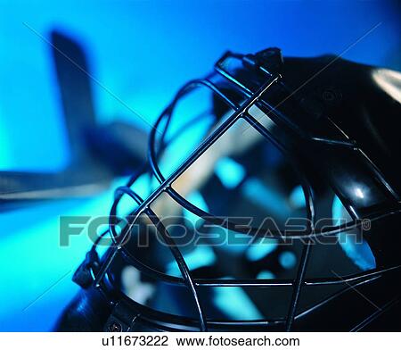 sporting good, close up, hockey stick, hockey helmet View Large Photo Image Stock Image - sporting good, close up, hockey stick, hockey helmet. Fotosearch