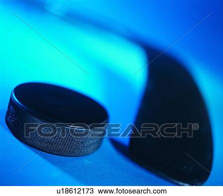 sporting good, close up, hockey stick, puck View Large Photo Image Stock Image - sporting good, close up, hockey stick, puck. Fotosearch
