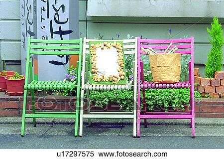 brick, paper bag, scenery, leaf, foreign, folding chair View Large Photo Image Stock Photography - brick, paper bag, scenery, leaf, foreign, folding chair. Fotosearch