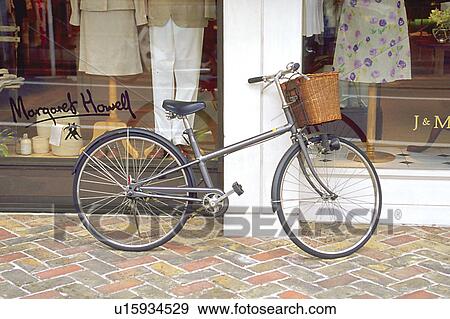 Stock Photo - clothes, shopping, foreign, sale, fashion, display window. Fotosearch