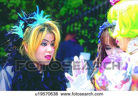 fashion, special, girl, foreign, style, make-up, personal View Large Photo Image Stock Photo - fashion, special, girl, foreign, style, make-up, personal. Fotosearch